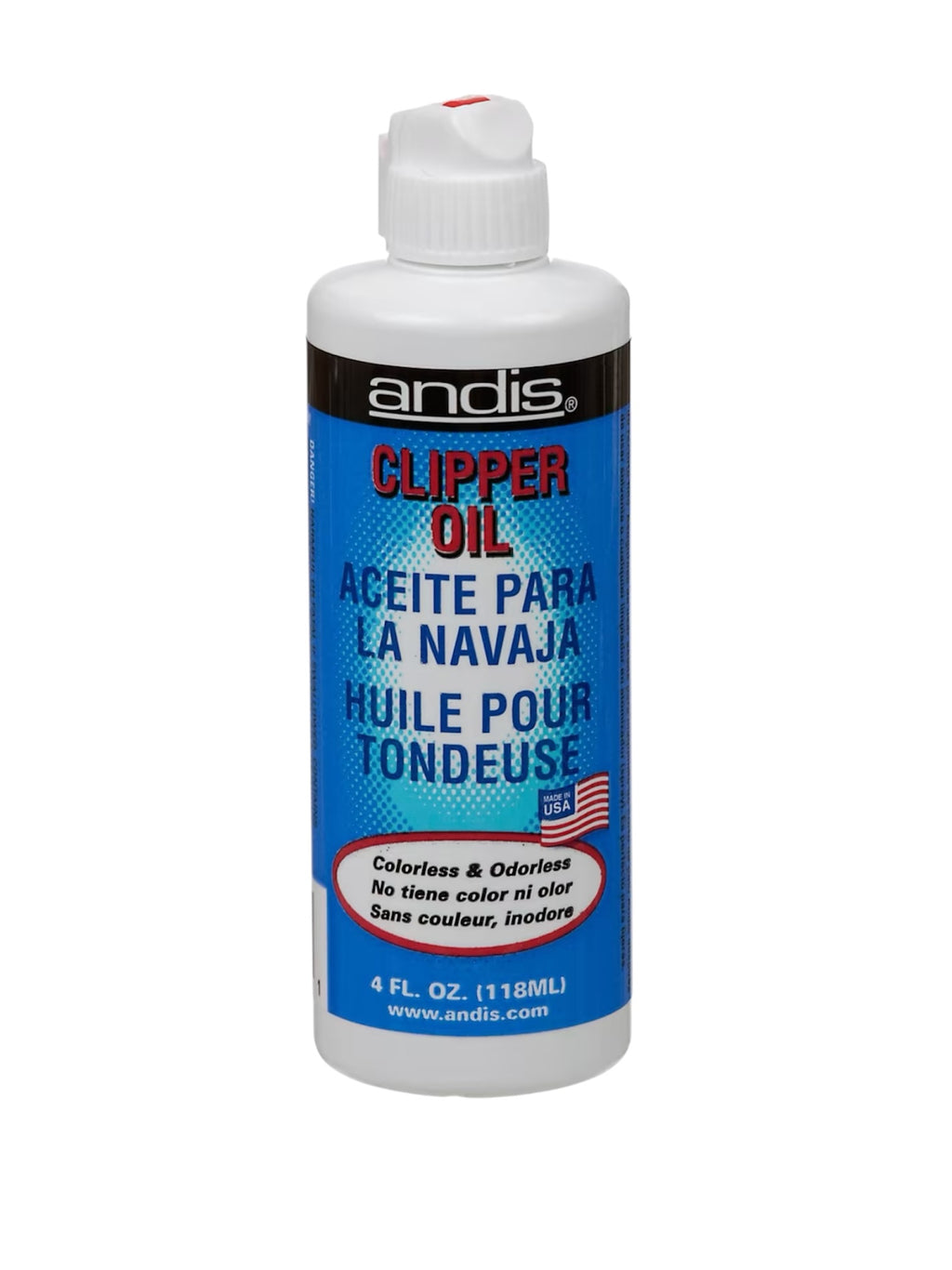 Andis Clipper Oil, 4 oz.