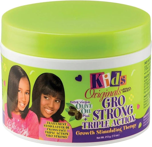 Africas Best Kids Orig Gro Strong Therapy 7.5 Ounce Jar
