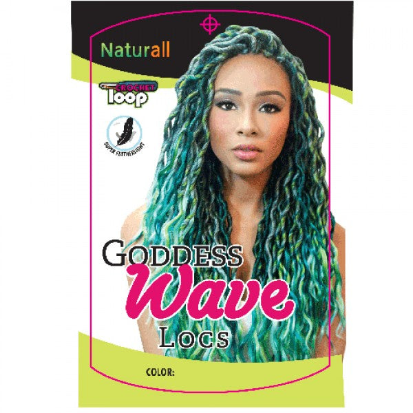 Urban Beauty Crochet Loop Goddess Wave Locs 14”
