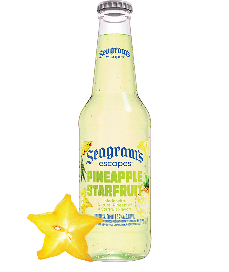 seagram's escapes pineapple starfruit