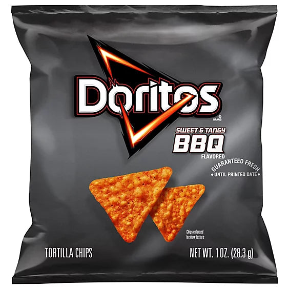 Doritos Sweet Tangy Bbq Tortilla Chips - 1 Oz