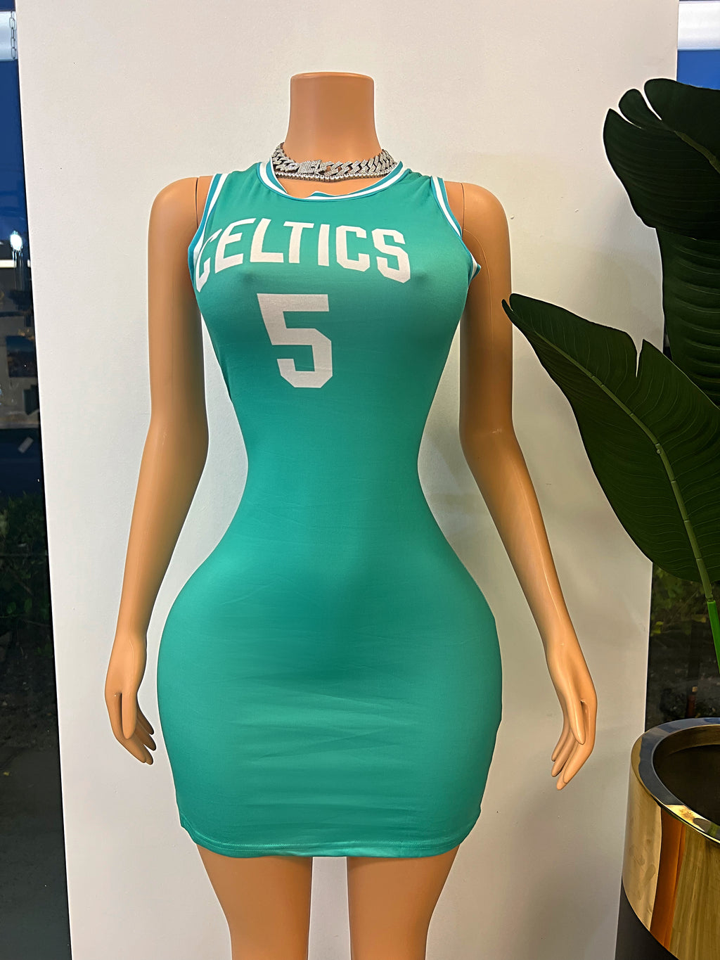 Basketball jersey dress #12