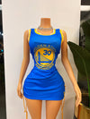 Basketball Jersey String Up Dress #9