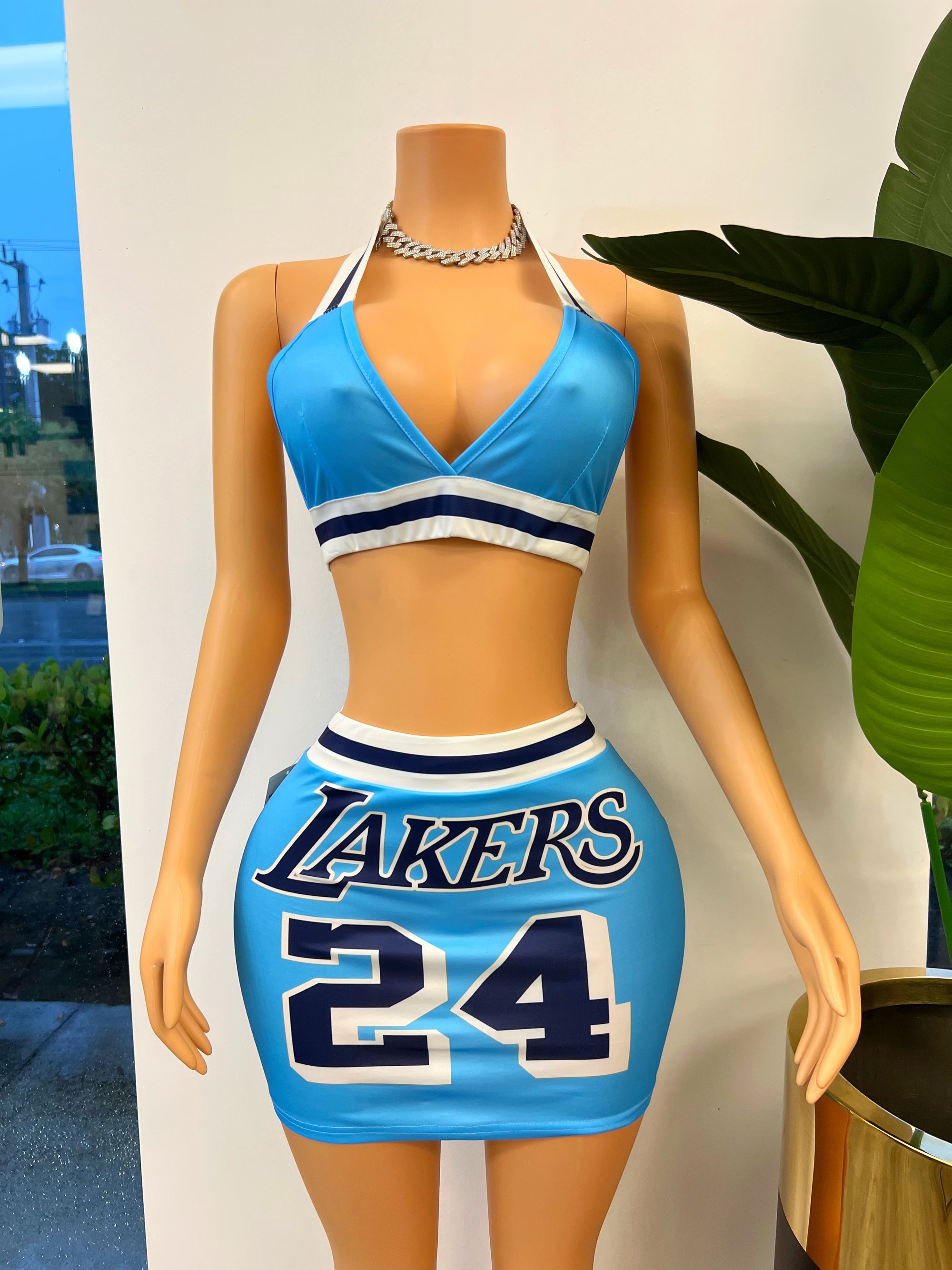 Basketball Jersey Skirt Set #1