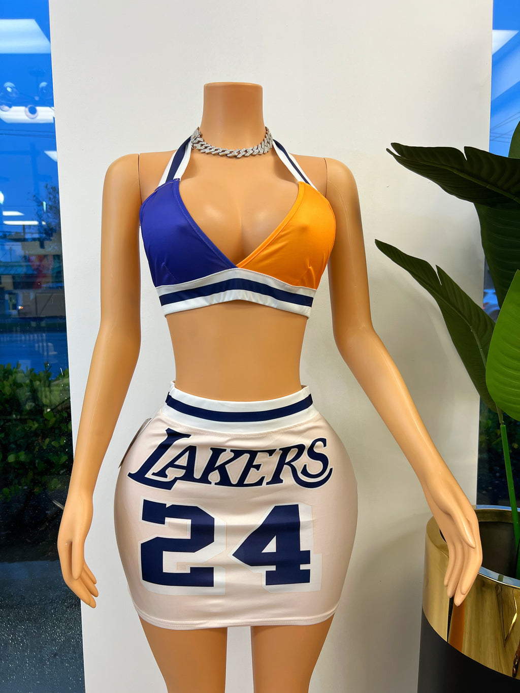 Basketball Jersey Skirt Set #2
