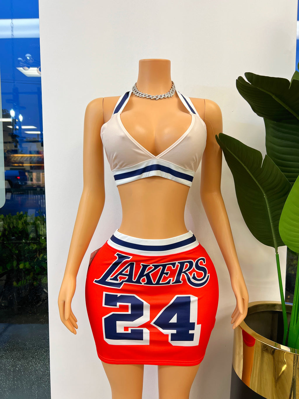 Basketball Jersey Skirt Set #3