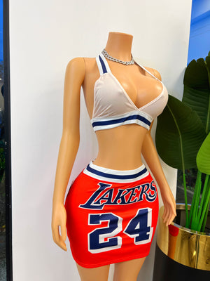 Basketball Jersey Skirt Set #3