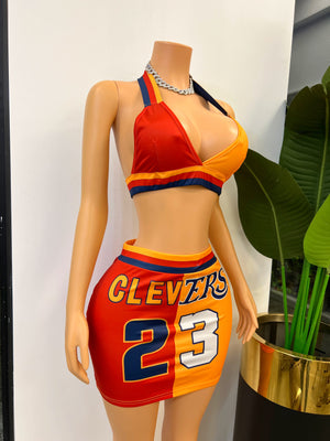 Basketball Jersey Skirt Set #4