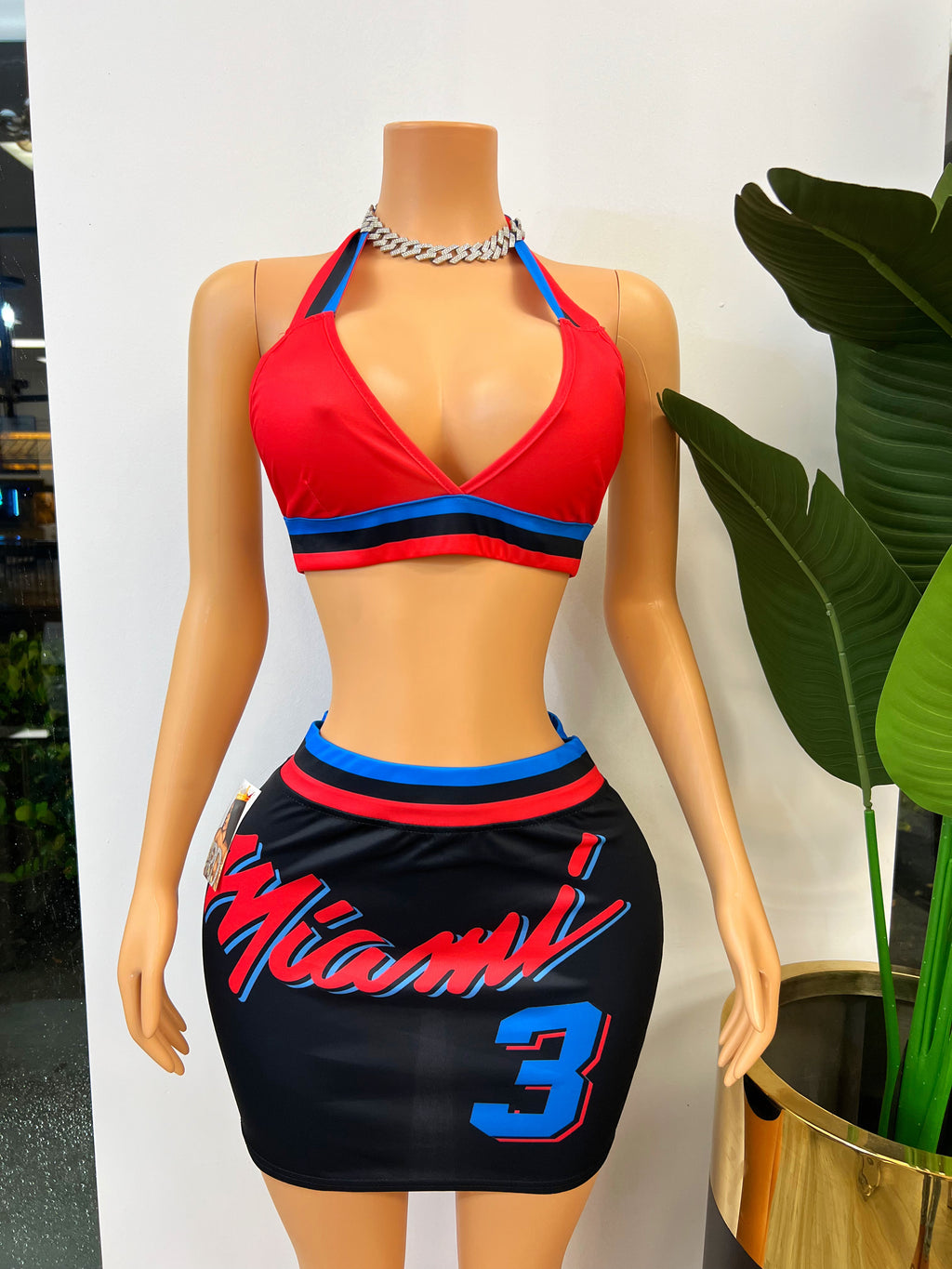 Basketball Jersey Skirt Set #7