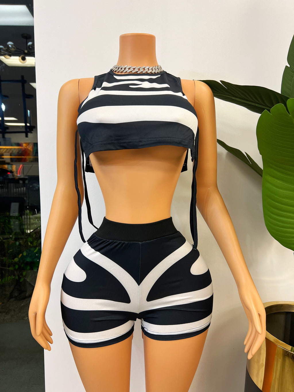 Seaside Black Two Piece