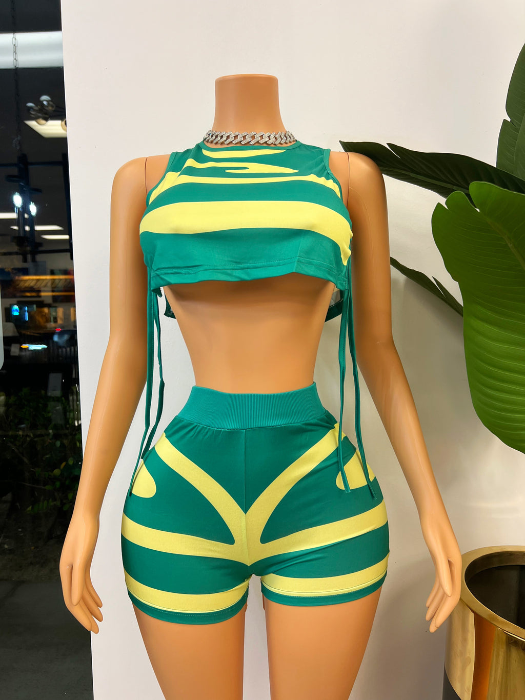Seaside Green Two Piece