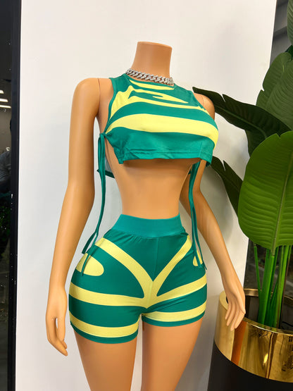 Seaside Green Two Piece
