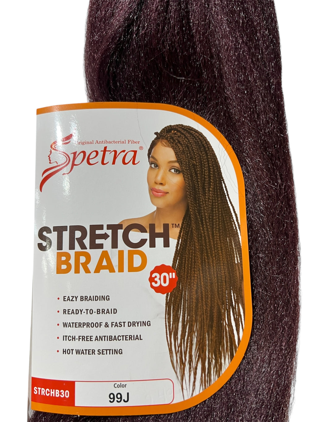Amore Mio Spetra Miracle Fiber Stretch Braid 1 Pack 30” Braiding Hair 99j