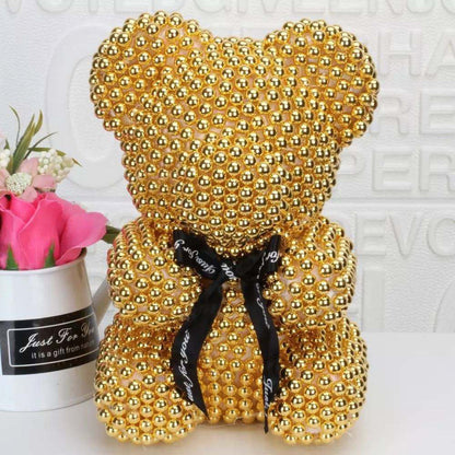 GOLD PEARLS BEAR