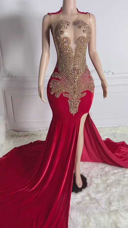RED DAIMOND DRESS