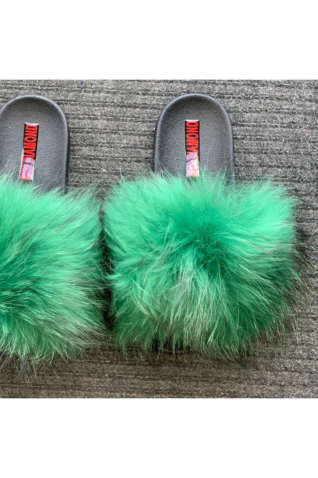 Green black ends slides