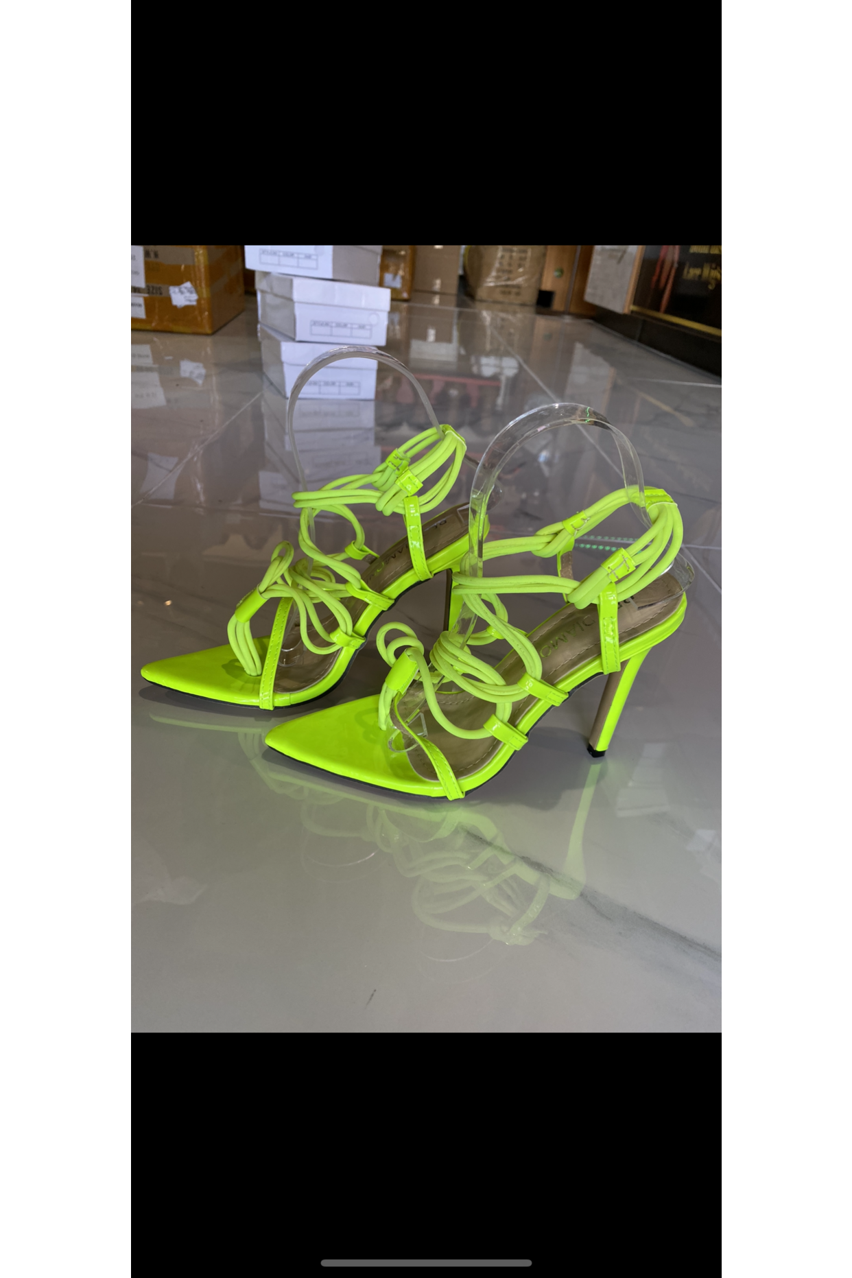 RD NEON HEELS