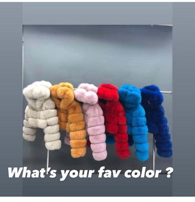 Windproof Faux Fur Coat