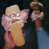 bow slippers flat sand sandals