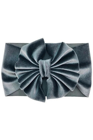 Velvet big bow kids hair accessories infant girls headband