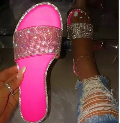 Rhinestone Sandals for Ladies