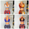 basketball jersey 2 pc skirt set