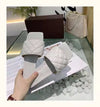 square toe plaid flat slippers