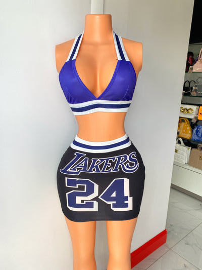 Skirts, 2pc Lakers Jersey Set