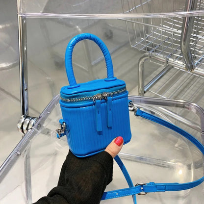 Bright Color Small Tote Shoulder Handbags