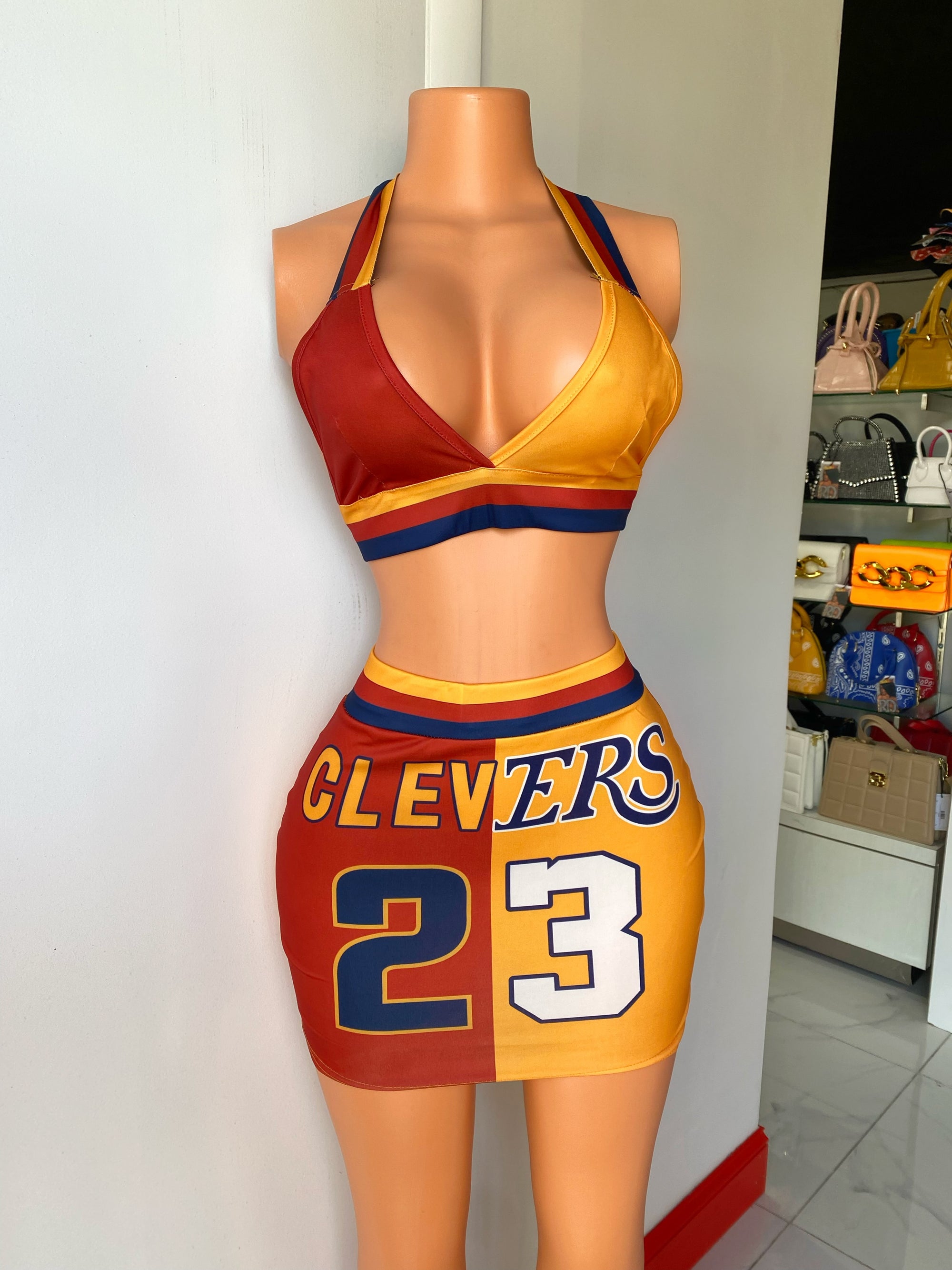 dress jersey two piece set