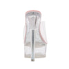 TRANSPARENT PLATFORM HEELS